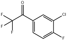 1-(3-氯-4-氟苯基)-2,2,2-三氟乙烷-1-酮
