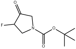 1-Boc-3-氟-4-氧代吡咯烷