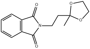 2-(2-(2-甲基-1,3-1,3-二氧戊环-2-基)乙基)异吲哚啉-1,3-二酮