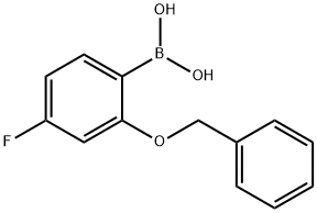 2-苄氧基-4-氟苯硼酸