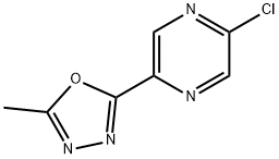 2-(5-Chloropyrazin-2-yl)-5-methyl-1,3,4-oxadiazole