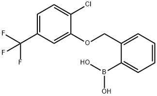 2-((2'-Chloro-5'-(trifluoromethyl)phenoxy)methyl)phenylboronic acid(contains varying amounts of Anhydride)
