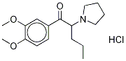 3,4-dimethoxy-α-Pyrrolidinopentiophenone (hydrochloride)