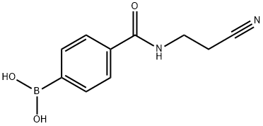 4-(2-氰基乙基氨甲酰基)苯硼酸