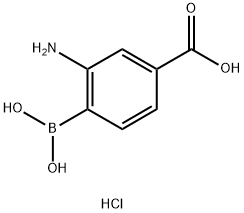 2-Amino-4-carboxylphenylboronic acid , HCl