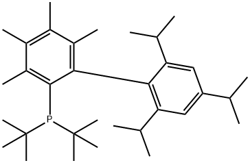 2-二叔丁基膦-3,4,5,6-四甲基-2',4',6'-三异丙基-1,1'-联苯