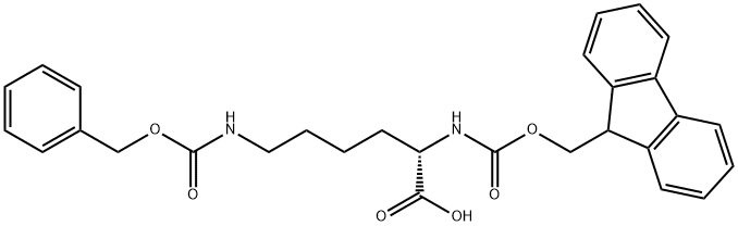 Nalpha-[(9H-Fluoren-9-ylmethoxy)carbonyl]-Nepsilon-carbobenzoxy-L-lysine  Nα-[(9H-芴-9-基甲氧基)羰基]-Nε-苄氧羰基-L-赖氨酸