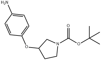 3-(4-氨基苯氧基)吡咯烷-1-甲酸叔丁酯