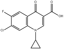 7-氯-6-氟-1-环丙基-1,4-二氢-4-氧-3-喹啉羧酸