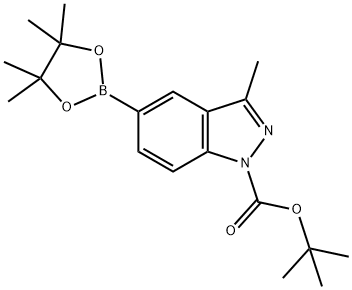 1-N-叔丁氧羰基-3-甲基吲唑-5-硼酸频那醇酯