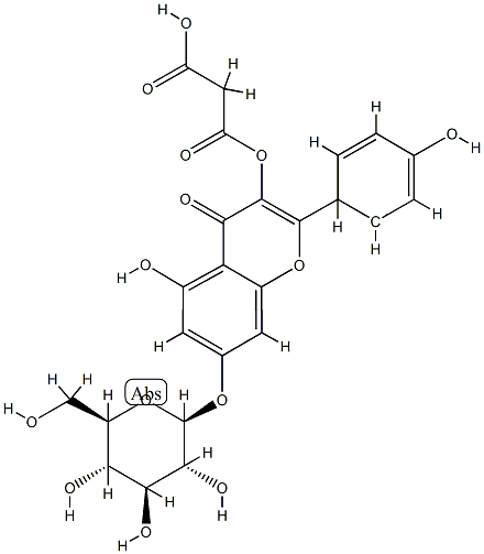 芹菜素7-O-(6&rdquo;-O-丙二酸单酰)-&beta;-D-葡萄糖苷