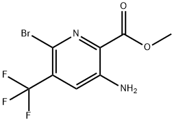 3-氨基-6-溴-5-(三氟甲基)吡啶甲酸甲酯