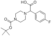 2-(4-Boc-哌嗪)-2-(4-氟苯基)乙酸