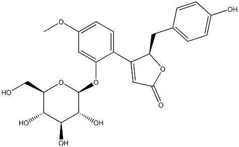 (+)-Puerol B 2&quot;-O-glucoside