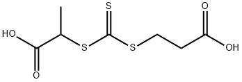 2-[[(2-羧乙基)硫烷基硫代羰基]-硫烷基]丙酸