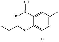 3-溴-5-甲基-2-丙氧基苯硼酸