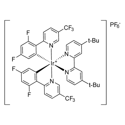 二[2-(2,4-二氟苯基)-5-三氟甲基吡啶][2-2'-联(4-叔丁基吡啶)]铱二(六氟磷酸)盐