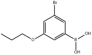 3-Bromo-5-propoxyphenylboronic acid(contains unquantified anhydride)