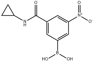 3-环丙基氨甲酰基-5-硝基苯硼酸, 98%