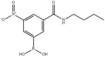 3-正丁基氨甲酰基-5-硝基苯硼酸, 97%