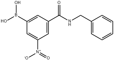 3-(Benzylaminocarbonyl)-5-nitrophenylboronic acid