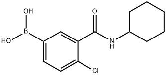 4-Chloro-3-(cyclohexylaminocarbonyl)phenylboronic acid