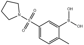 2-甲基-5-(吡咯啉-1-基磺酰)苯基硼酸