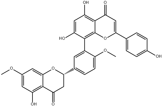 2,3-Dihydroamentoflavone 7,4&#39;-dimethyl ether