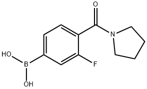 3-氟-4-(吡咯烷-1-羰基)苯基硼酸