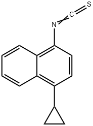 1-环丙基萘-4-基异硫氰酸酯