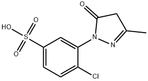 1-(2-氯-5-磺酸基苯基)-3-甲基-5-吡唑啉酮