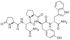 Glp-Asn-Pro-d-Tyr-d-Trp-NH2