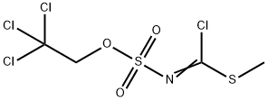 S-甲基 N-(2,2,2-三氯乙氧磺酰基)碳氯亚胺硫代酸酯