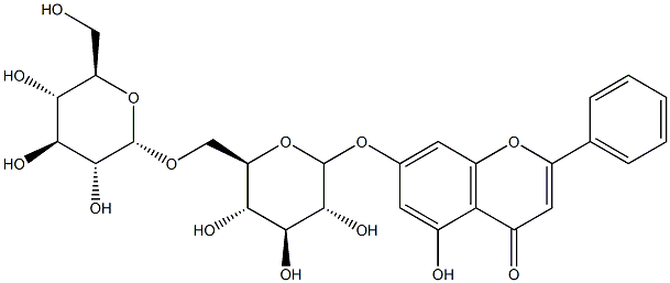 白杨素-7-O-龙胆二糖苷