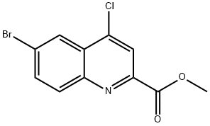 6-溴-4-氯-2-喹啉羧酸甲酯