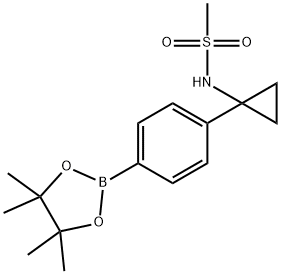 4-(1-Methysulfonylaminocyclopropyl)phenylboronic acid, pinacol ester
