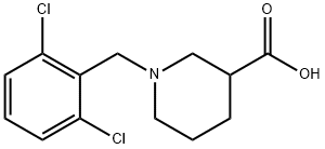 1-[(2,6-二氯苯基)甲基]-3-哌啶甲酸