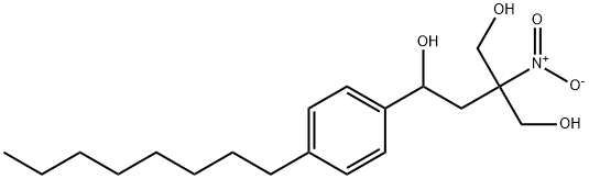 3-(Hydroxymethyl)-3-nitro-1-(4-octylphenyl)-1,4-butanediol