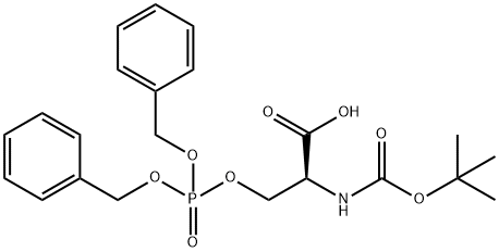 N-叔丁氧羰基-O-(二苄基膦酰)-L-丝氨酸