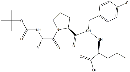 Boc-Ala-Pro-Nva-4-chloro-SBzl