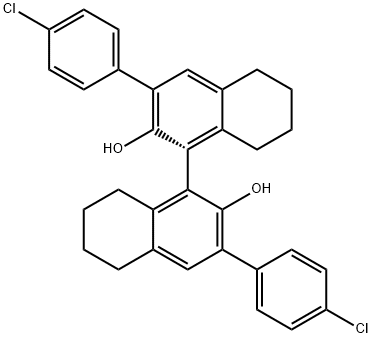 (R)-3,3'-双(4-氯苯基)-5,5',6,6',7,7',8,8'-八氢-1,1'-联萘酚