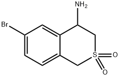 4-Amino-6-bromoisothiochroman2,2-dioxide