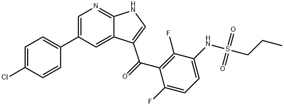 维罗非尼;PLX-4032;RG7204;R7204;RO5185426;Vemurafenib