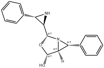 6-苯基-2-(3-苯基-2-氮丙啶基)-3-氧杂-1-氮杂双环[3.1.0]己烷-4-醇