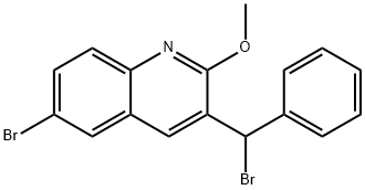 6-Bromo-3-(bromo(phenyl)methyl)-2-methoxyquinoline