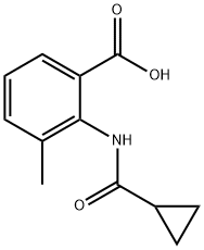 2-(环丙甲酰氨基)-3-甲基苯甲酸