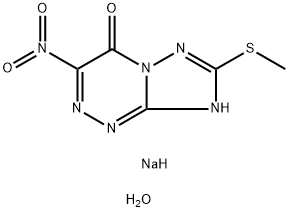 7-(甲硫基)-3-硝基-[1,2,4]三唑并[5,1-c][1,2,4]三嗪环-4(6H)-酮钠盐二水化合物