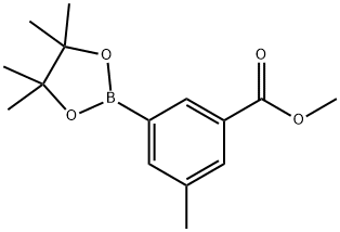 3-甲基-5-(4,4,5,5-四甲基-1,3,2-二氧硼烷-2-基)苯甲酸甲酯