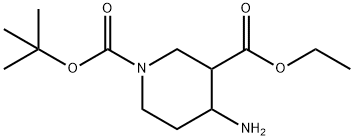 1-(叔丁氧羰基)-4-氨基哌啶-3-羧酸乙酯