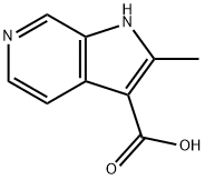 2-甲基-1H-吡咯并[2,3-C]吡啶-3-羧酸